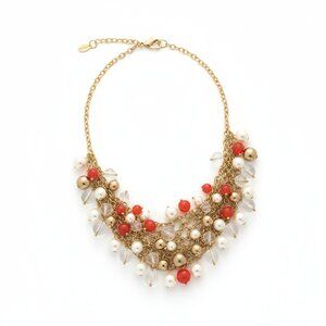 Amrita Singh Statement Necklace Maximalist Bold Art Deco Artsy Aunt Organic Luxe